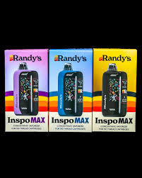RANDY'S INSPO MAX CONCENTRATE VAPORIZER, 5/10 THREAD (1pc) (MSRP: $34.99ea)