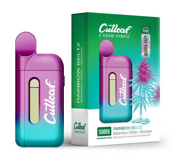 CUTLEAF LIVE ROSIN 5000mg 5 GRAM DISPOSABLE (1pc)