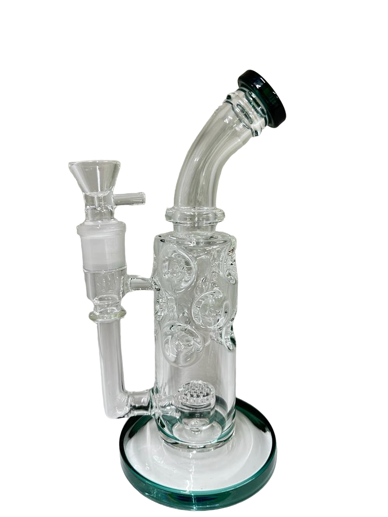 MINI HONEYCOMB SWISS 9" WATER PIPE (1pc)