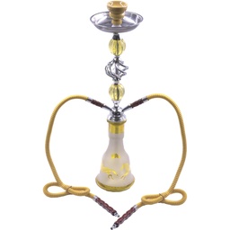 19" PATTERN DOUBLE HOSE HOOKAH (HK133) (1pc)