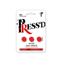 PRESS'D RED 7 Hydroxy 18mg 3ct Tablets (1PK)