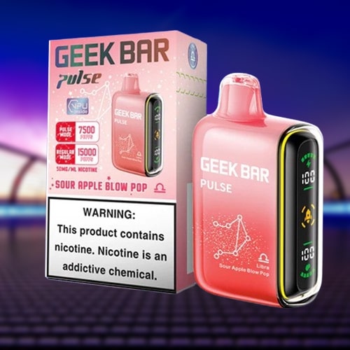 GEEK BAR PULSE 7.5k-15k PUFF DISPOSABLE (1pc)