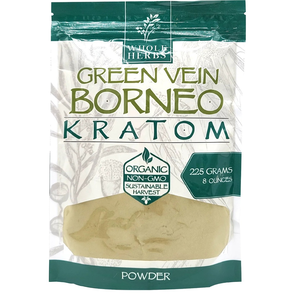 WHOLE HERBS 225g POWDER (1pc) (msrp. $64.99) (Green Vein Borneo)