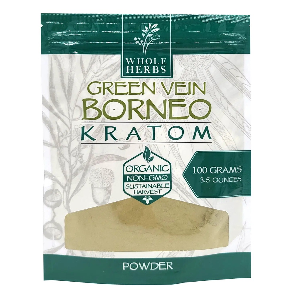 WHOLE HERBS 100g POWDER (1pc) (msrp $29.99) (Green Vein Borneo)
