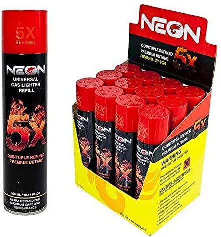 NEON BUTANE 5X 12pk (1pc)