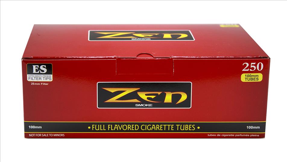 ZEN TUBES 100s 250ct- BOX (1pc) (RED/ FULL FLAVOR)