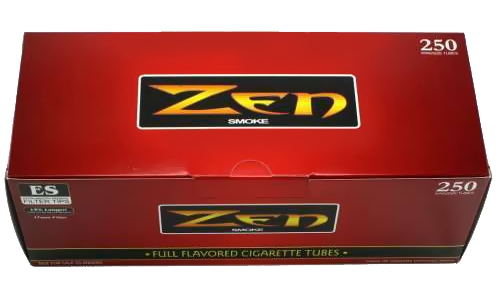 ZEN TUBES KING SIZE 250ct- BOX (1pc) (RED/ FULL FLAVOR)