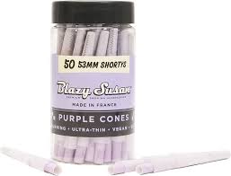 BLAZY SUSAN 53MM SHORTYS CONES 50pk (1pc) (Pink)