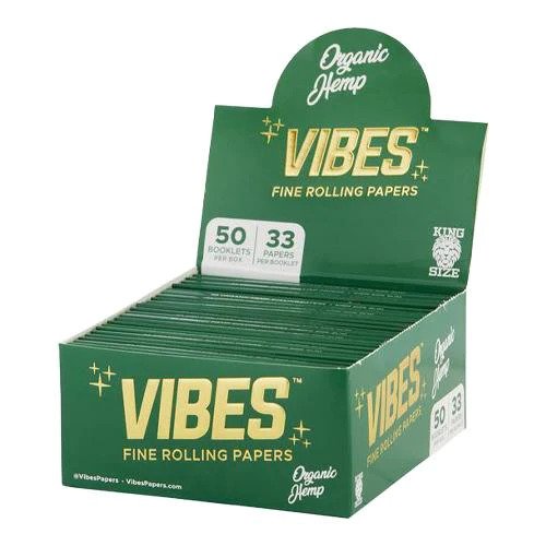 VIBES KING SIZE PAPER W/ TIPS