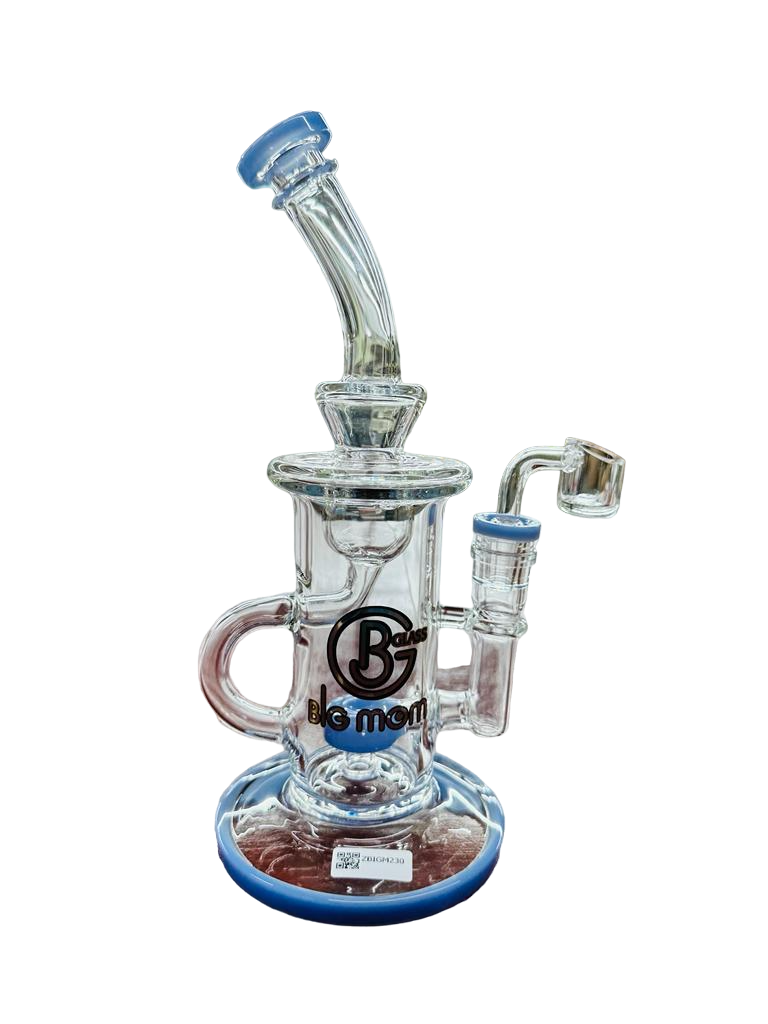 10" BIG MOM RECYCLER CIRC PERC WATER PIPE (1pc)