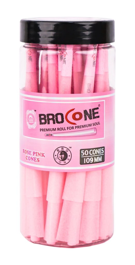 BRO CONE 109mm (50pcs) (ROSE PINK)