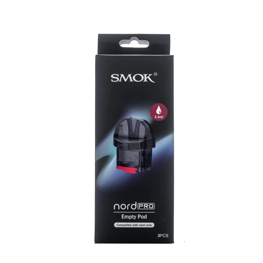 SMOK NORD PRO EMPTY PODS- 3PCS