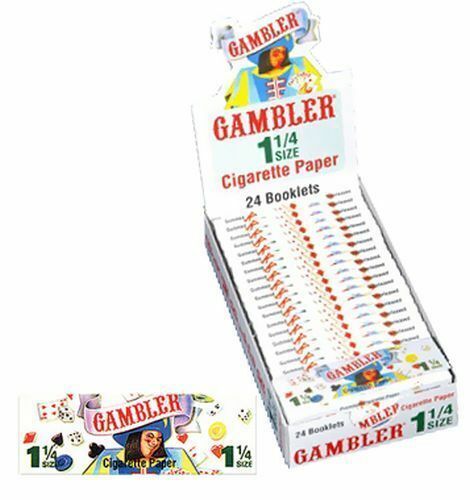 GAMBLER 1 1/4 PAPERS- 24PCS