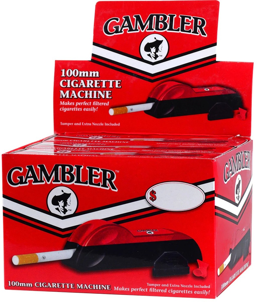 GAMBLER 100MM CIGARETTE INJECTOR (6pcs)