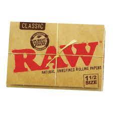 RAW CLASSIC PAPERS 1 1/2 32pk (25pcs)