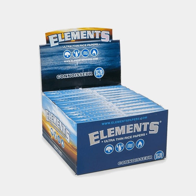 ELEMENTS CONNOISSEUR KING SIZE SLIM + TIPS (24pcs)