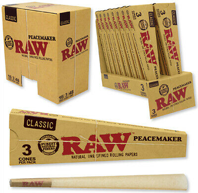 RAW CONES PEACEMAKER 3pk (16pcs)