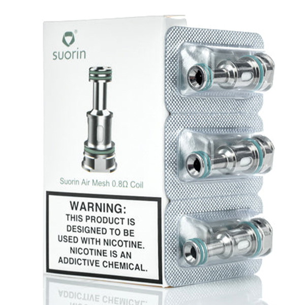 SUORIN AIR MESH .8 COILS- 3PCS