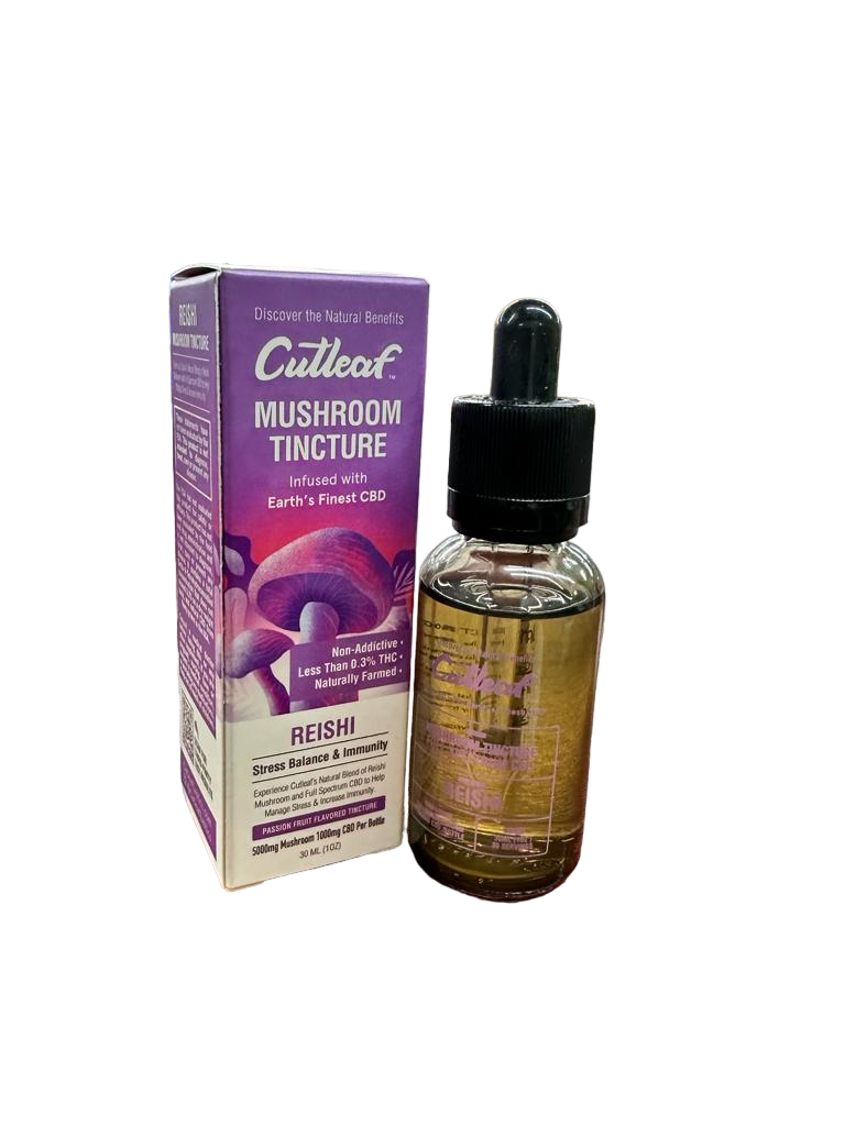 CUTLEAF MUSHROOM TINCTURE 1oz (1pc) (MSRP: $49.99) (REISHI)