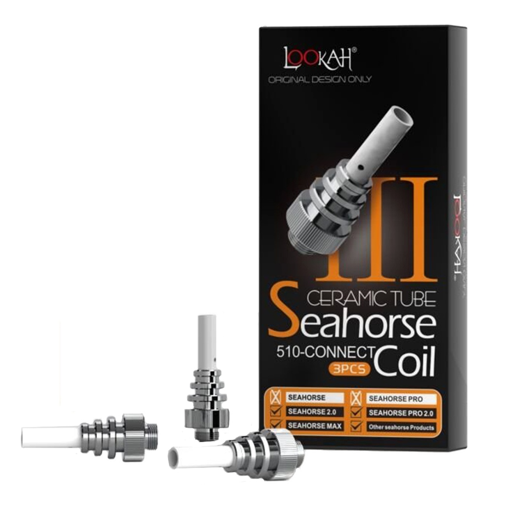 LOOKAH SEAHORSE III COIL CERAMIC TUBE (3pcs)