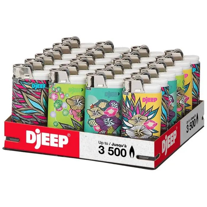 DJEEP LIGHTERS PREMIUM (24pcs) (VIBRANT)
