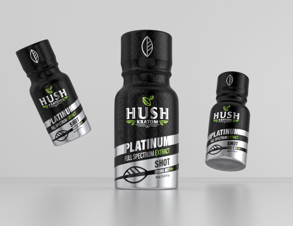 HUSH PLATINUM EXTRACT SHOT 10ML- 12PCS