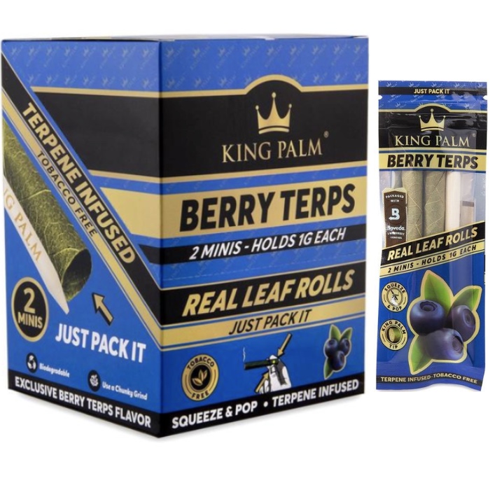 KING PALM BERRY TERPS MINI 2pk (20pcs)