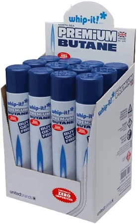 WHIP-IT! PREMIUM BUTANE 12PK (1PC) (BUY 6, GET 6 FREE)