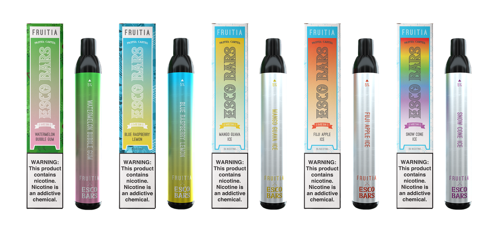 ESCO BARS Mesh 2500 Puffs- 10ct (Fuji Apple Ice)