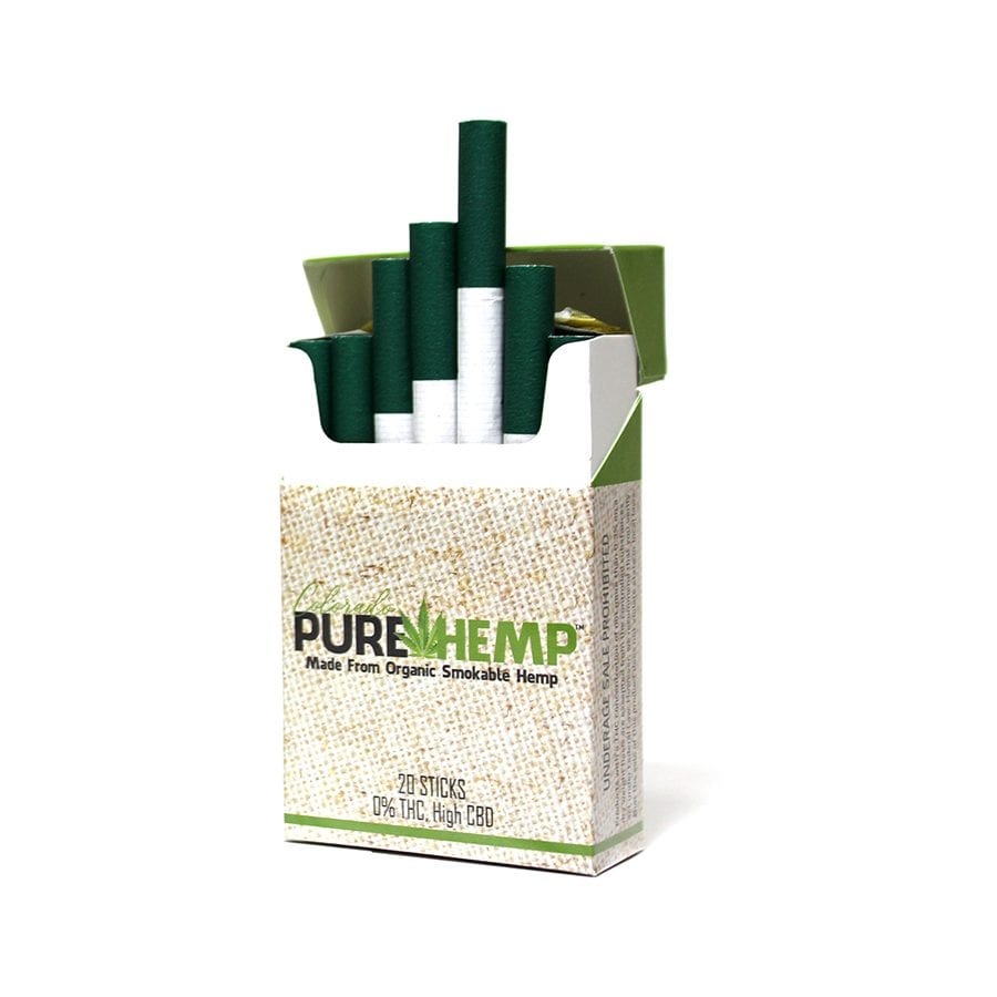COLORADO PURE HEMP CBD CIGARETTES 10pk (10pcs)