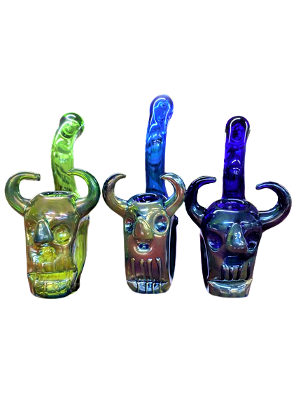 7&quot; DEVIL STYLE WATER BUBBLER HAND PIPE (1pc)