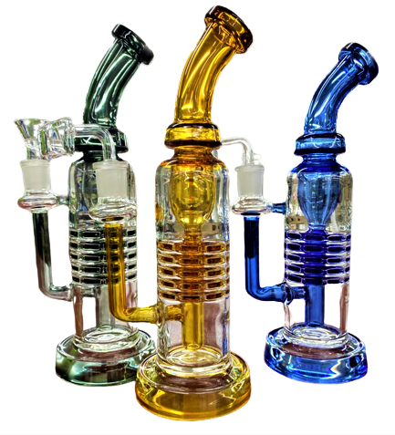 FULL COLOR MULTI-LAYER 10" WATER PIPE (1pc) (Black)