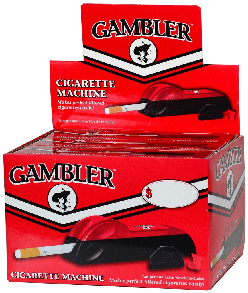 GAMBLER KING SIZE CIGARETTE INJECTOR (6pcs) (GAMBLER)