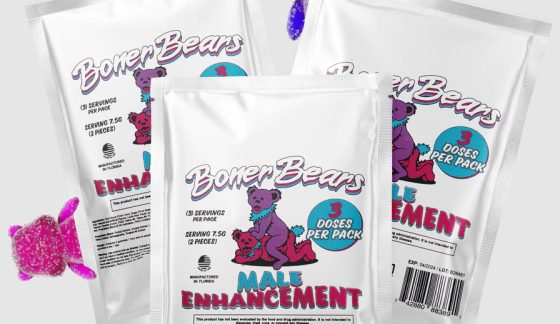 BONER BEARS MALE ENHANCEMENT 6ct GUMMIES (1pc) (MSRP: $14.99)