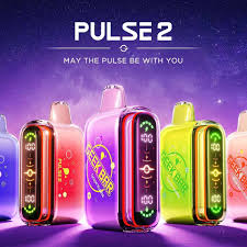 GEEK BAR PULSE 2 15K-25K (HUBBA)PUFF DISPOSABLE (5pc) (SOUR APPLE ICE)