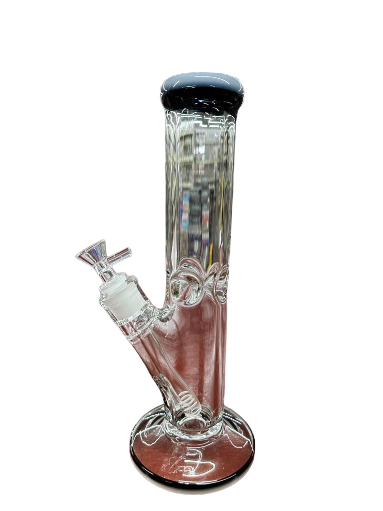 11" PART COLOR 9mm THICK STRAIGHT WATER PIPE (1pc)