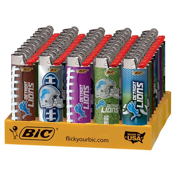 BIC LIGHTERS- LIONS (50pcs)