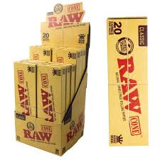 RAW CLASSIC CONES KING SIZE 20pk (12pcs)