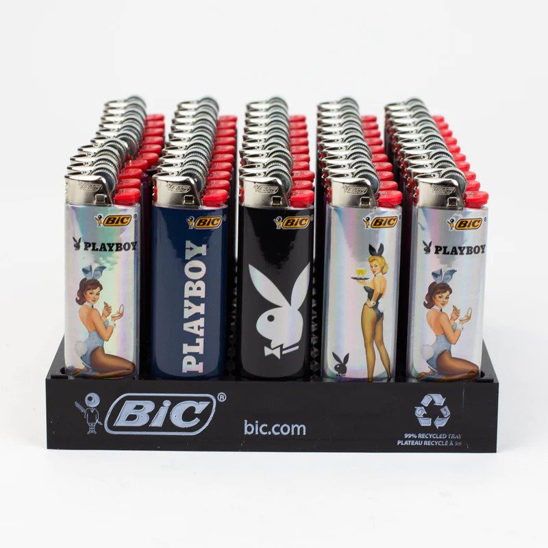 BIC LIGHTERS- PLAYBOY (50pcs)