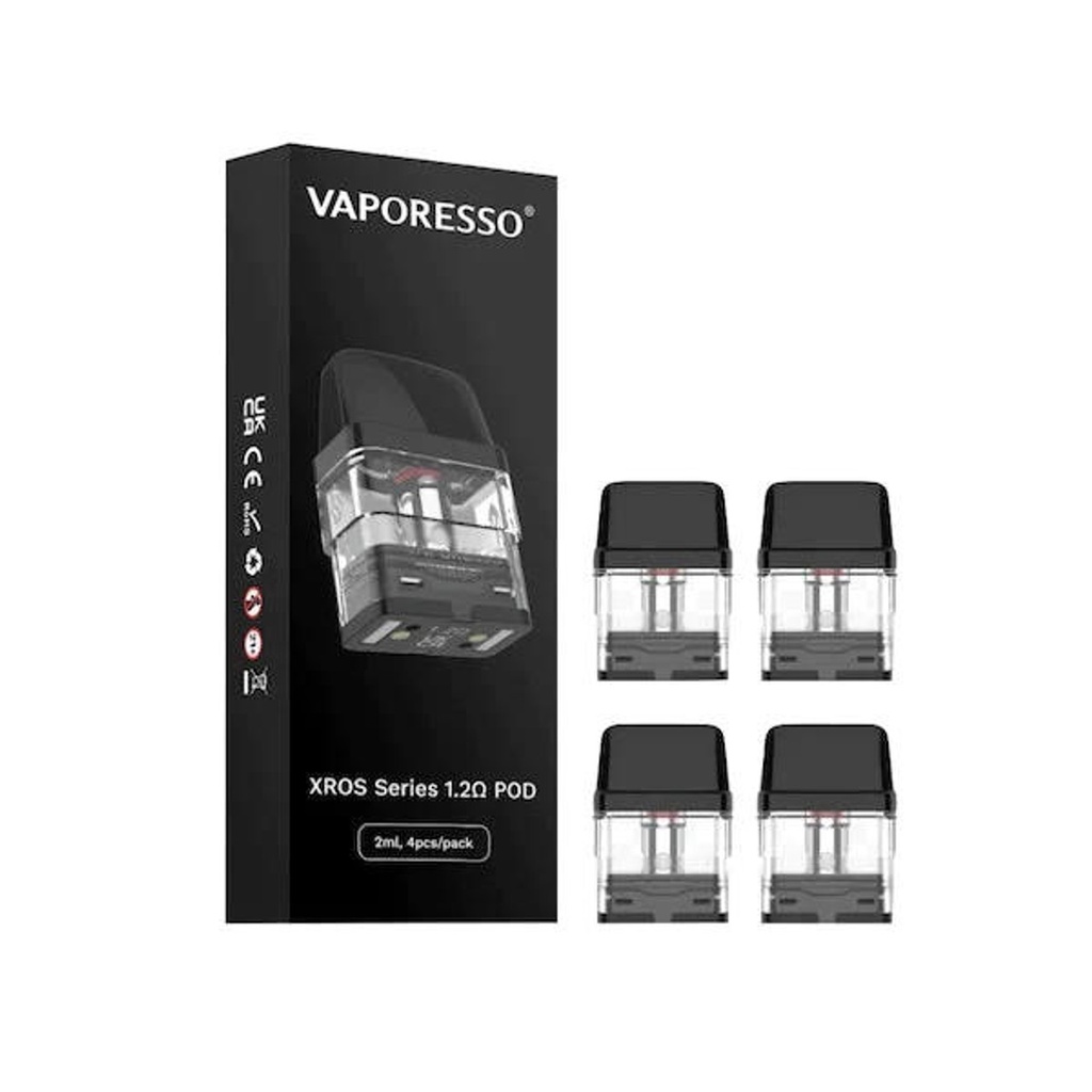 VAPORESSO XROS SERIES PODS 2mL (4pcs)