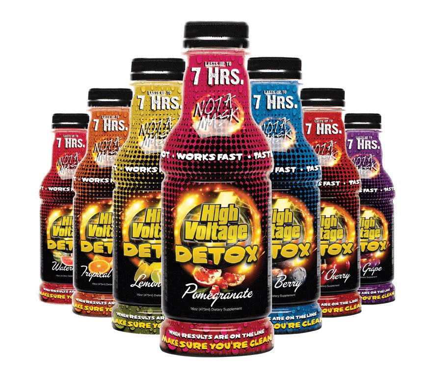 High Voltage Detox 32oz (MSRP: $29.99) (Blueberry)