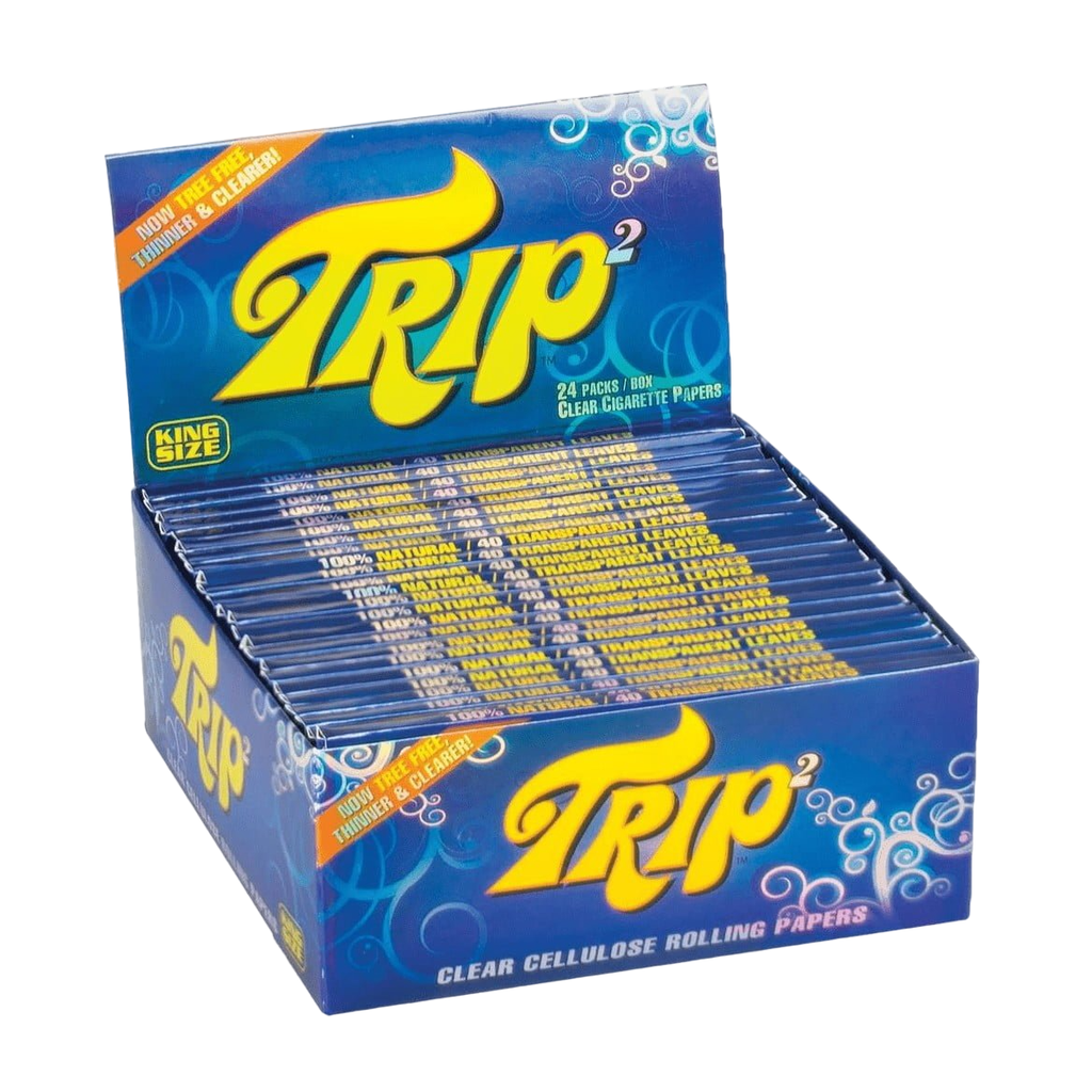 TRIP CLEAR ROLLING PAPERS KING SIZE (24pcs)