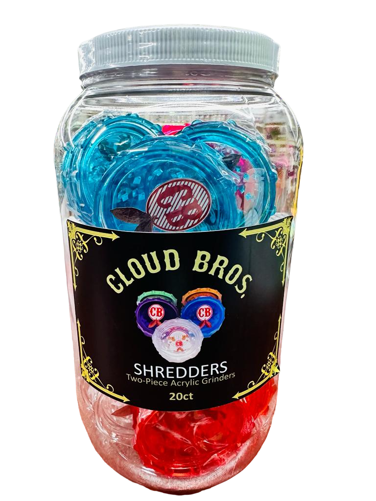 CLOUD BROS SHREDDERS 2 PART ACRYLIC (20pcs)