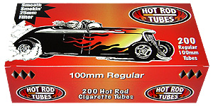 HOT ROD TUBES 100s 200ct- SLEEVE (5pcs) (RED/ FULL FLAVOR)