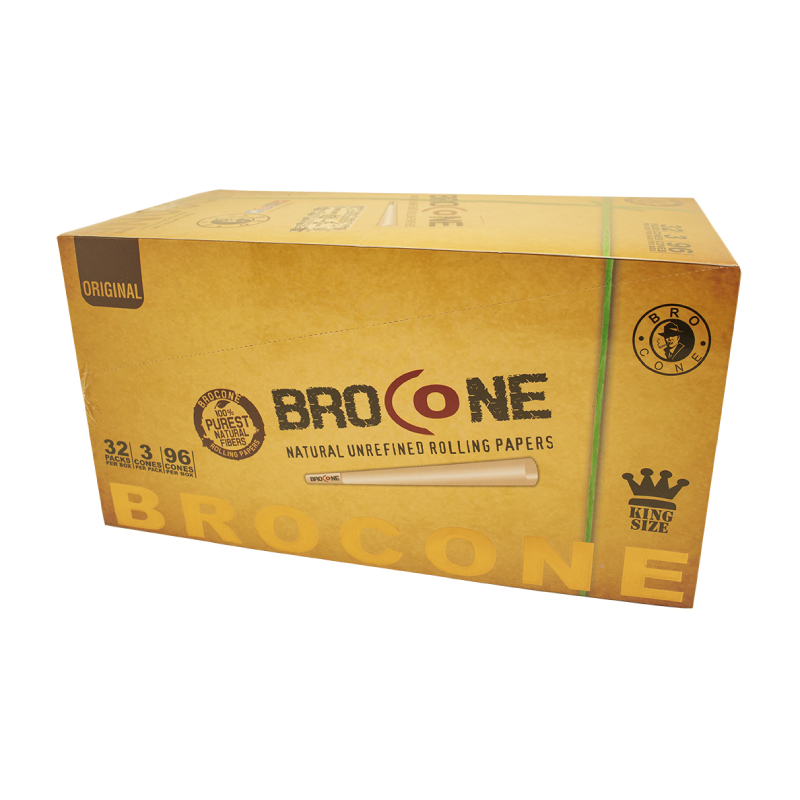 BRO CONE 3PK KING SIZE 32PCS