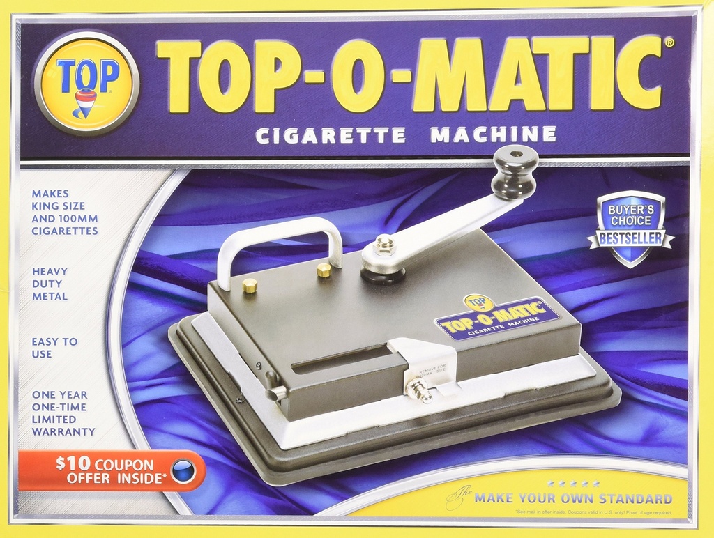 TOP-O-MATIC CIGARETTE INJECTOR MACHINE (1pc)