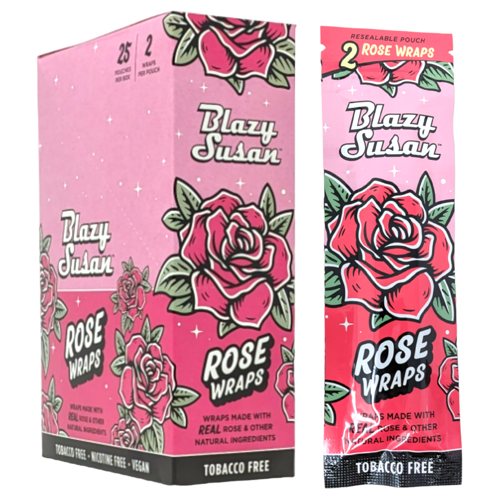 BLAZY SUSAN ROSE WRAPS 2pk (25pcs)