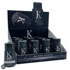 K SHOT BLACK KRATOM EXTRACT 10mL (12pcs)