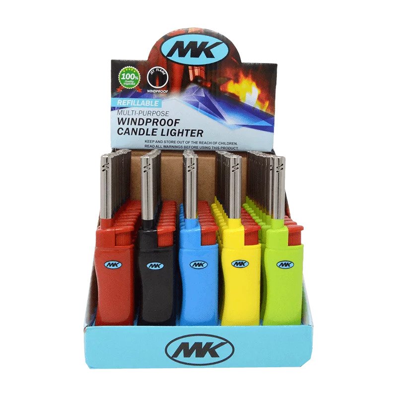 MK WINDPROOF TORCH LIGHTERS (9pcs)