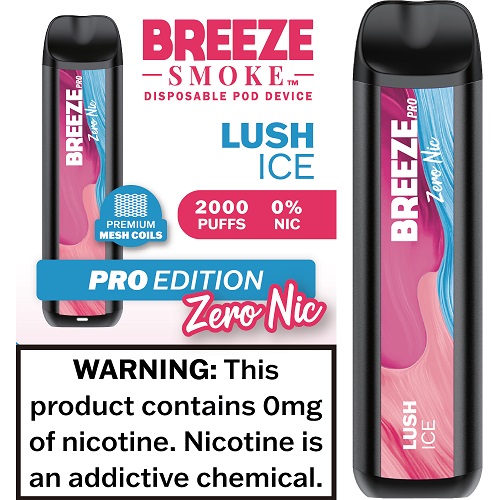 BREEZE PRO ZERO NIC DISPOSABLE (10pcs)